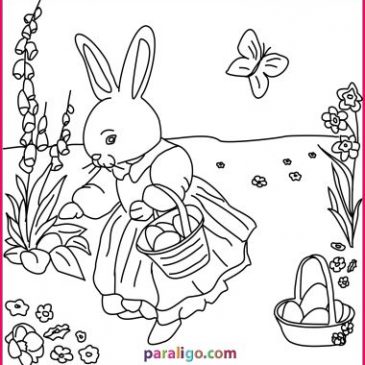 Easter embroidery pattern