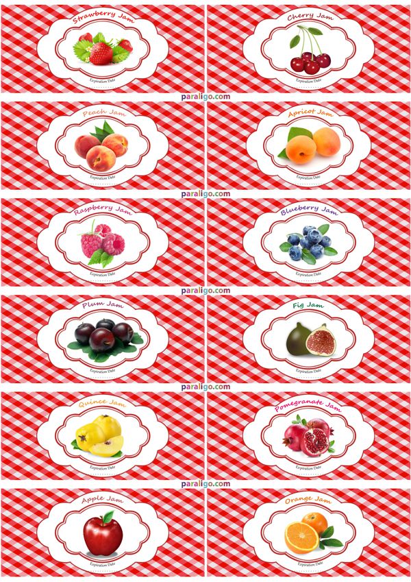 Jam Labels Paraligo