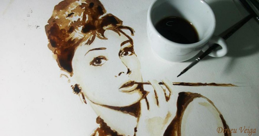 Coffee painting B