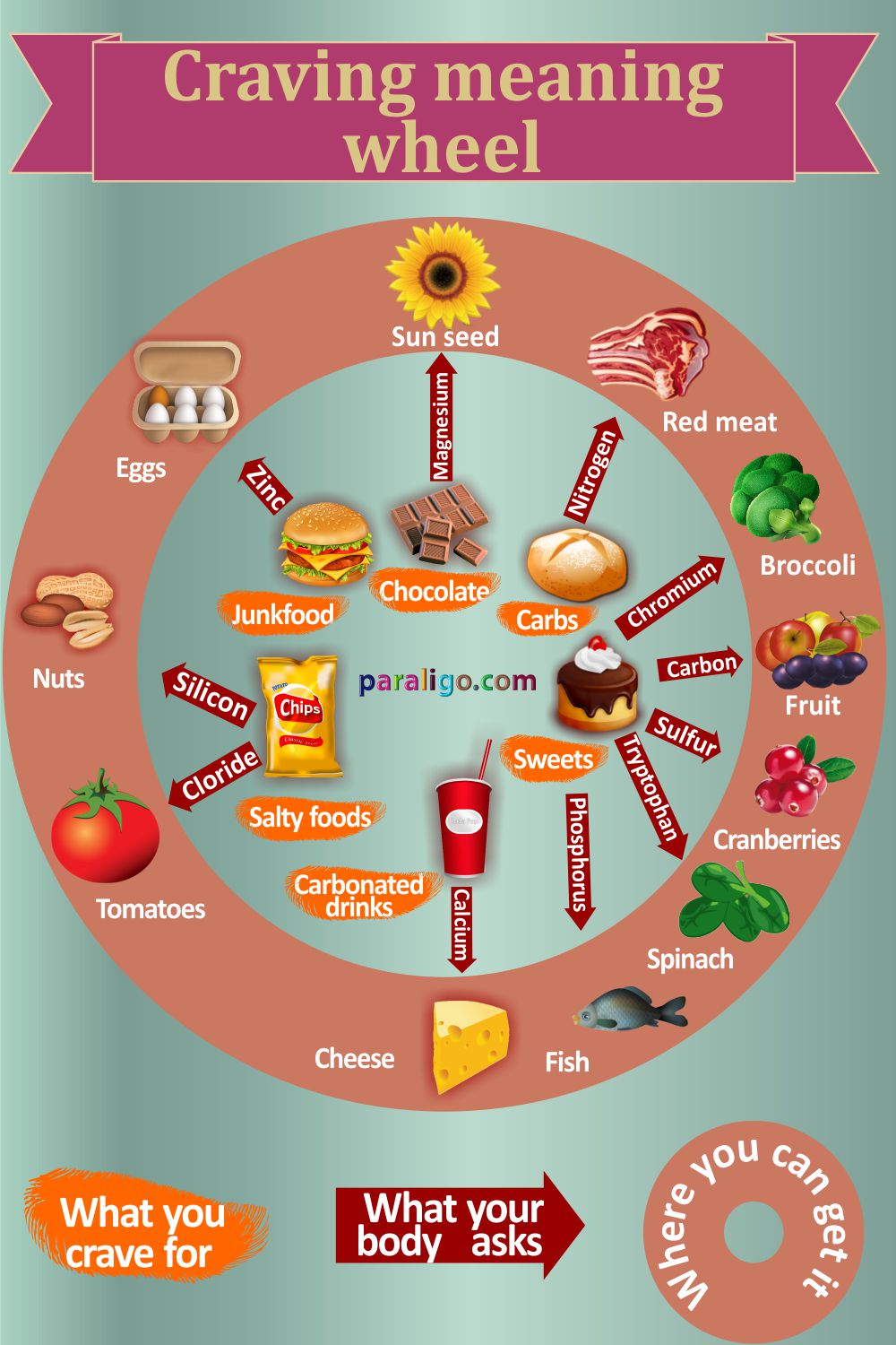 Craving meaning wheel