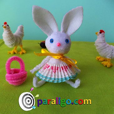 Easy Easter Craft: Easter Bunny