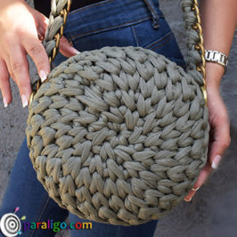 Crochet Pyramid Bag