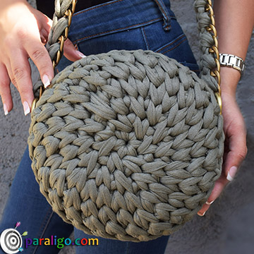 Crochet Round Bag