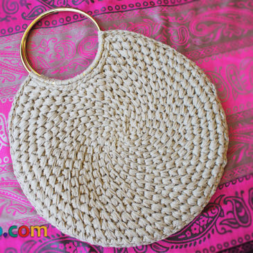 Crochet Circle Bag
