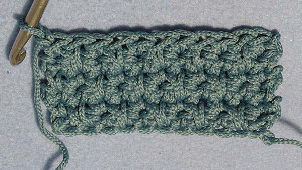 Dense stitches for crochet bags Part 3