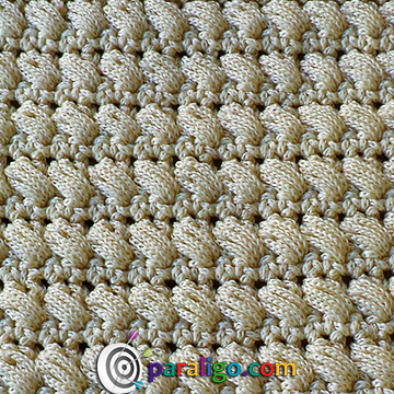 Crochet Stitches for bags Guide Slanting Bead Stitch